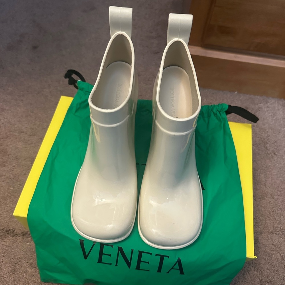 Bottega Veneta Ankle Rubber Boots